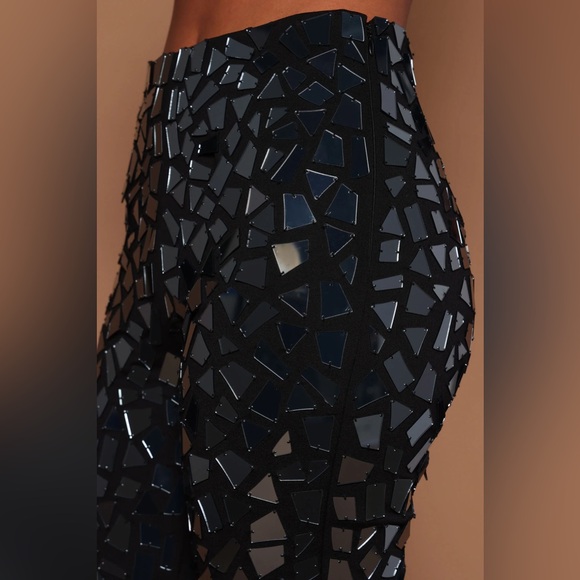 Fashion Nova Mirror Pants - Picture 4 of 6